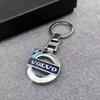 Car Badge Keychain Auto Zinc Alloy Keyring Christmas Gift For Volvo EX30 XC60 XC40 V60 V40 XC90 XC70 V50 S60 V70 S90 Olestar AWD BO7