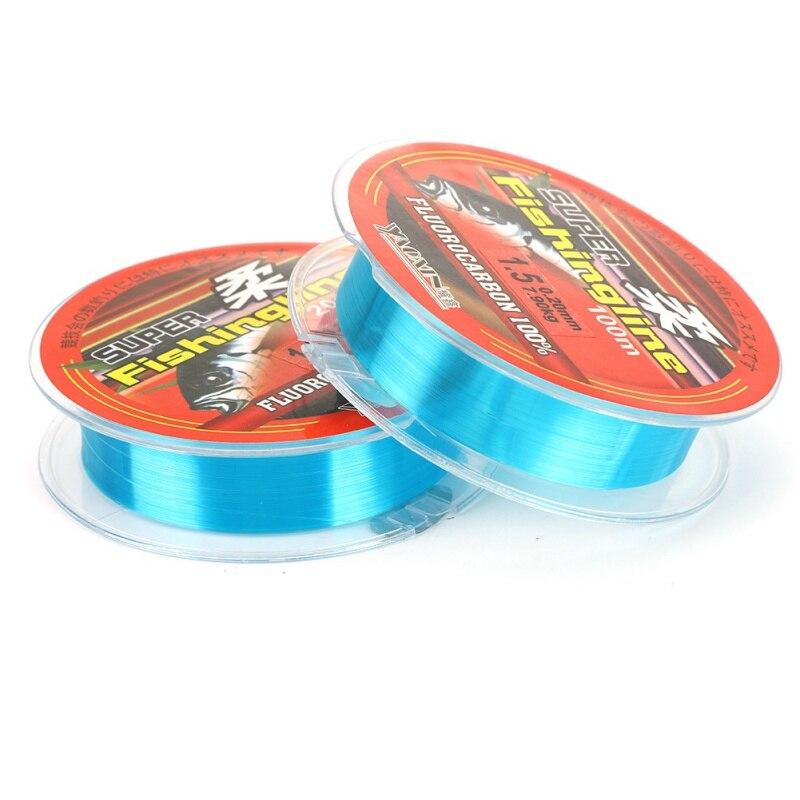 

100M Нейлоновая леска Фторуглеродное покрытие Монофиламент Рыбалка Лидер Линия Карп Рыболовная проволока Рыболовные аксессуары