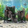 Resin Castle Aquarium Decoration Stable Base Fantasy Fortress Ornament