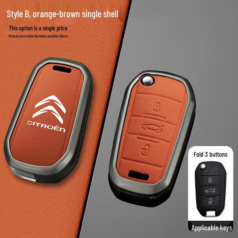 

Citroën Key Cover for Versailles C5X, C6, Tianyi, Elysee, C3XR, Sega, and C4L (2023 Models)