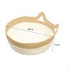Cat Bed Basket Scratch Mat Indoor Play House Wear Resistant Household Pet Scratching