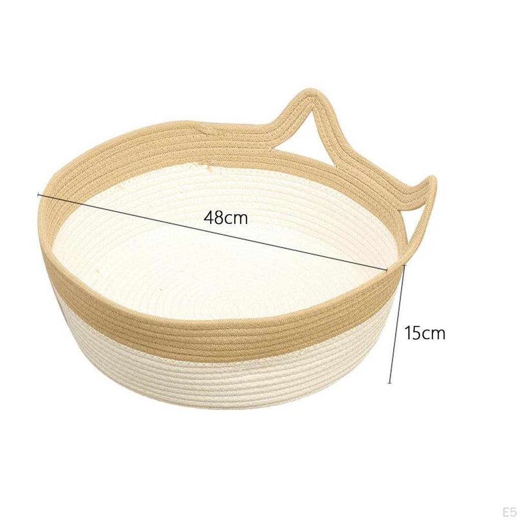 Cat Bed Basket Scratch Mat Indoor Play House Wear Resistant Household Pet Scratching