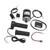 24V 100W Electric Motor Kit Synchronous Gear Motor with Controller Charger Lock for Electric Scooters Bikes Tricycles