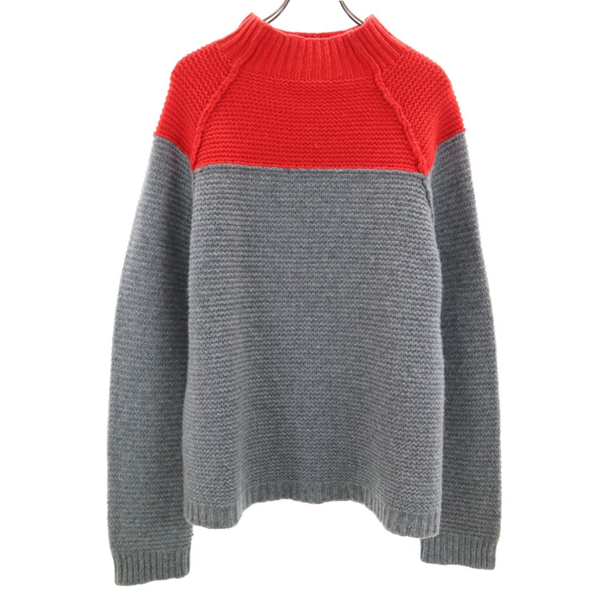 

MARNI made in Italy By color Long sleeve sweater 50 gray knit Men s Used