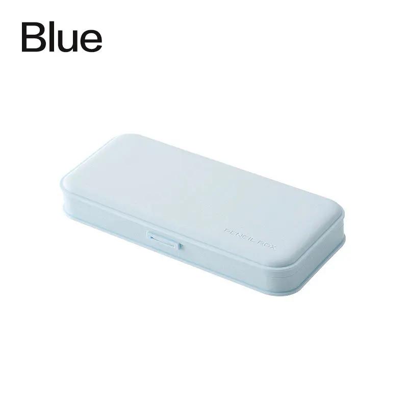 STONEGO Multifunction Rectangle Pencil Case Creative Plastic Pen Box Makeup Organizer School Supplies