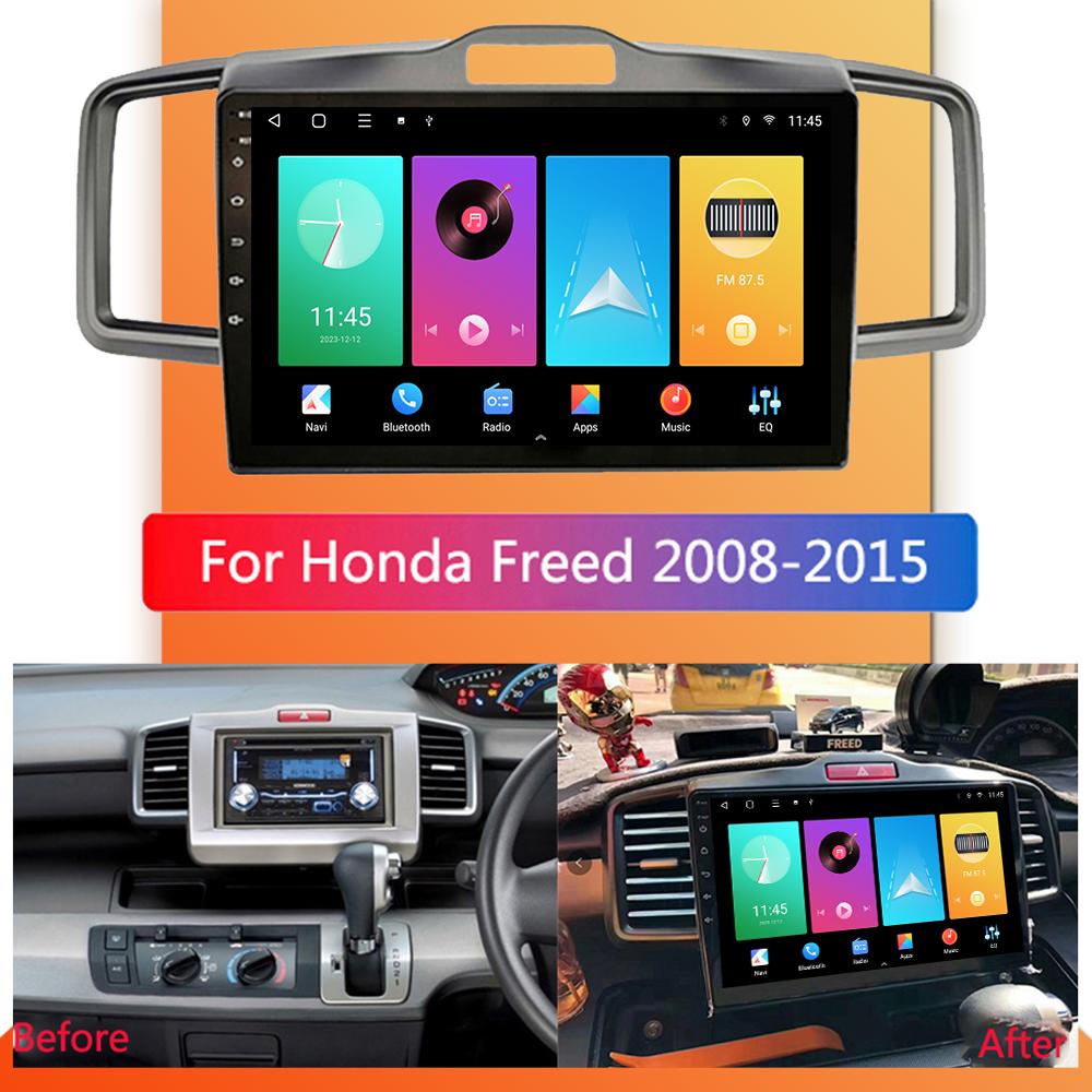 Android Carplay Car Radio For Honda Freed 2008-2016 Multimedia Player Head Unit Stereo GPS Navigation BT WIFI 2+32GB