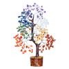 Seven Chakra Tree, Crystal Tree, Feng Shui Items - Seven Chakra, Silver