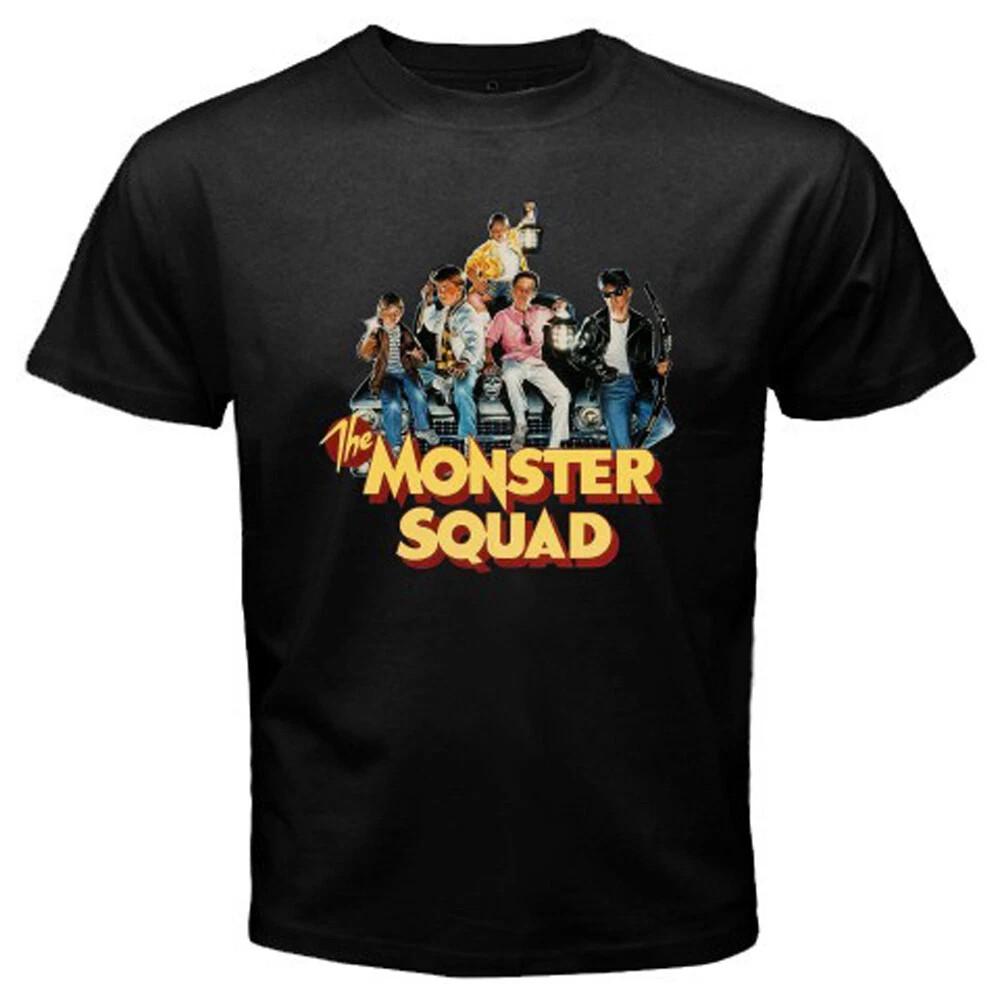 Monster Squad Horror Movie Unisex Black Cotton T Shirt Size S-5XL Unisex T-Shirt L