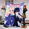 Personalized Custom Name Blanket - Wednesday Addams Print Design,Blanket for Sofa,Bed,Travel,Camping - Soft and Warm, Great Gift