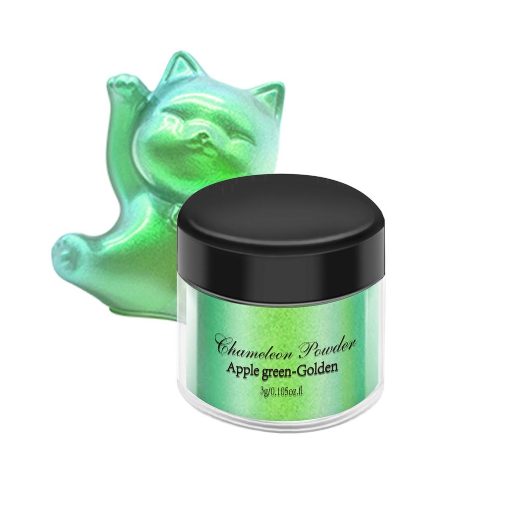 20Colors 3g Chameleon Mica Powder Color Shift Pigment Powder for Epoxy Resin Painting Soap Making Bath Bombs Candle Making Slime