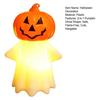 Halloween Decoration, Pumpkin Ghost 2-in-1 Night Light,, Safe Flame-Free LED Candle with Warm Glow, Small Cute Hanging Tabletop Decor