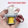 1 ud. Válvula Solenoide Eléctrica de 2 Posiciones y 3 Vías DC6V/12V/24V/36V N/O N/C para Control de Flujo de Agua/Aire