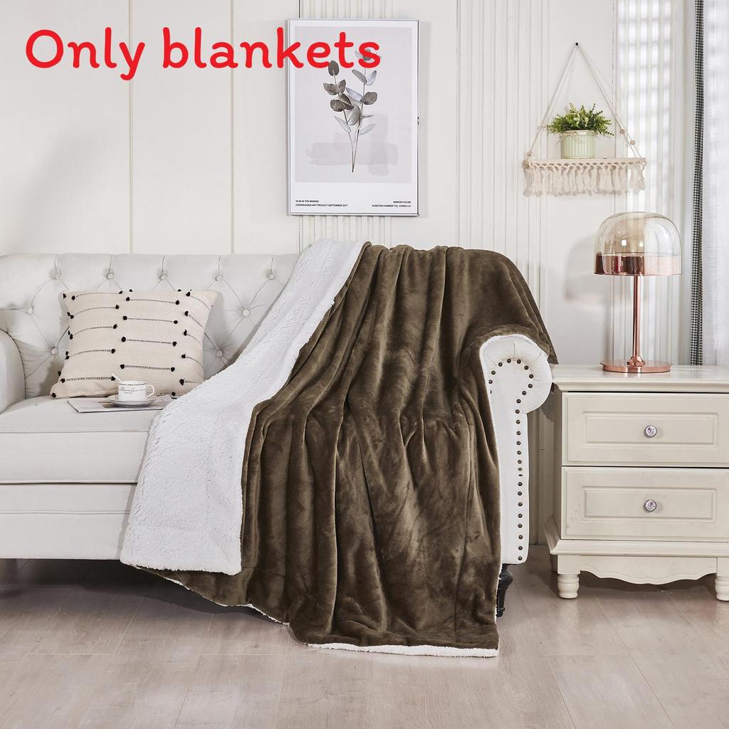 Plush Versatile Blankets With Classic Solid Colors For Home Decor Gifts And