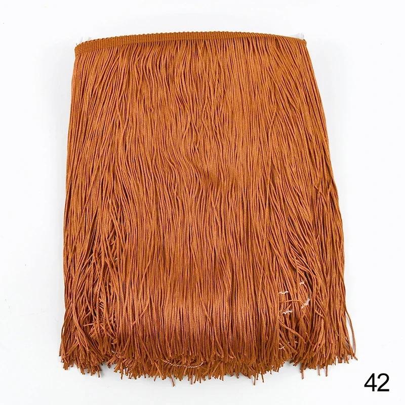 5/8/10M 30cm Long Tassel Fringes for Curtains Lace Trims Dress Fringe Trim Decorative Trimmings Stitching DIY Sewing Accessories