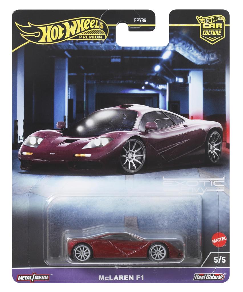 Hot Wheels Car Culture Exotic Envy McLaren F1