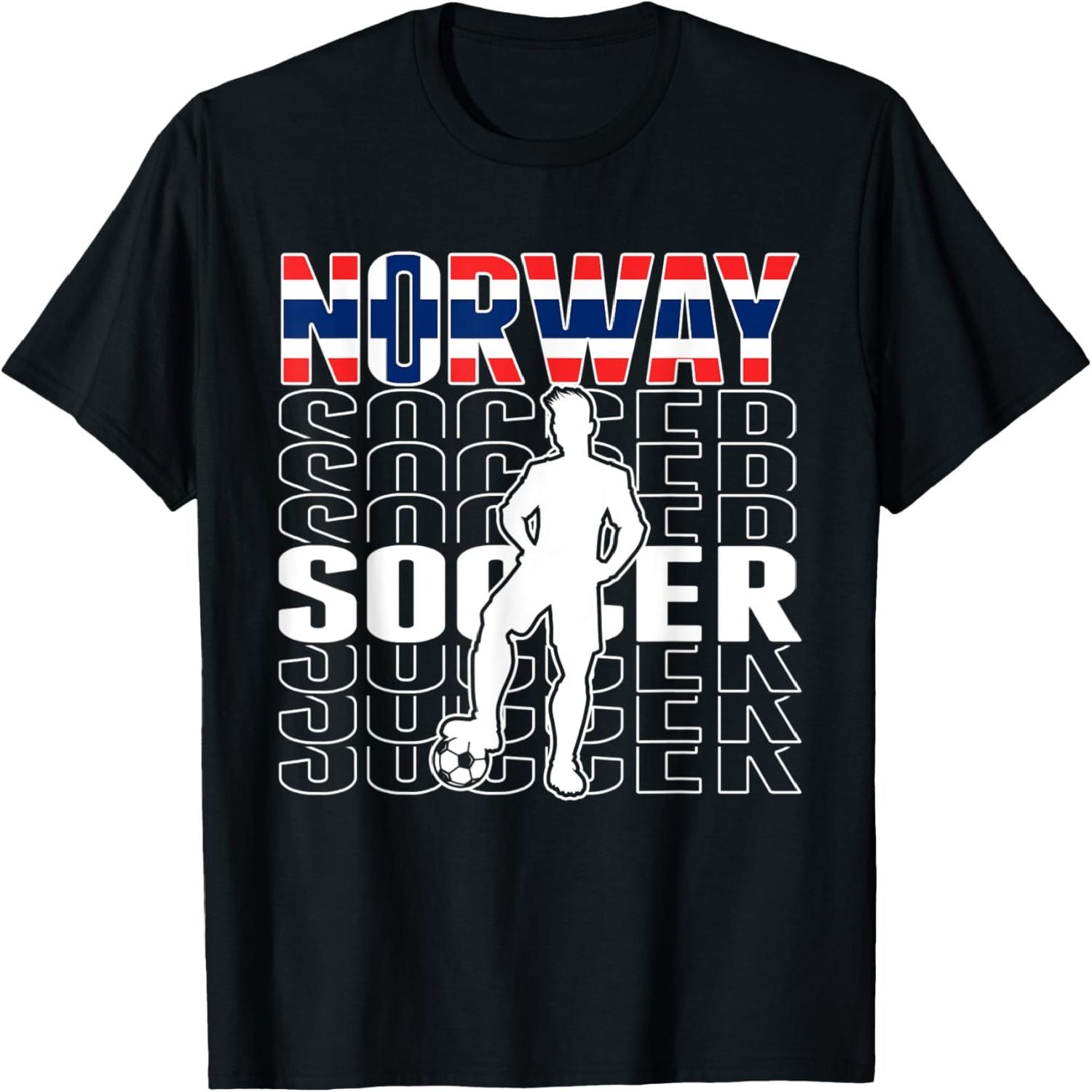 Norway Soccer Fans Jersey - Proud Norwegian Football Lovers T-Shirt S