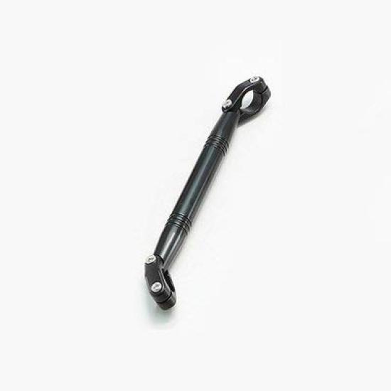 HURRICANE Handlebar Brace for Extra SS All HB0701B 22.2mm Handlebars, Thick, Size/240mm, Black,