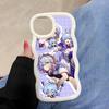HSR Robin Wavy Edge TPU Handyhülle für iPhone 17 16 15 14 13 12 11 Air Pro Max Plus Bunte Abdeckung