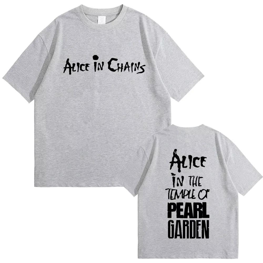 

Alice in Chains Rock Band Graphic Print TShirt Unisex Vintage Gothic Punk Hip Hop Oversized Women And Unisex TShirt 4XL