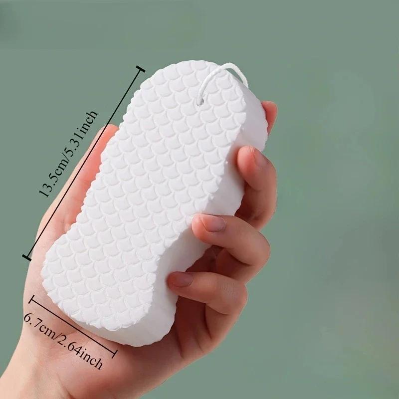1PC bath towel baby bathing mud and sponge does not hurt the skin, back, and soak bathing children's bathing magic tool