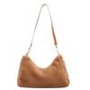 Fashionable Plush Bag for Women Autumn and Winter New Plush Simple Shoulder Bag