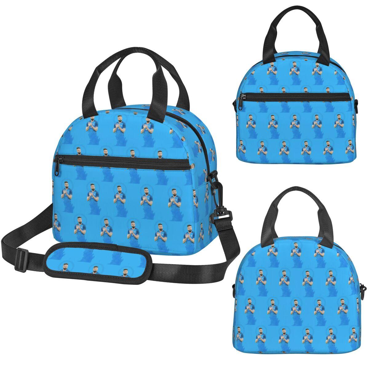 Olivier Giroud Insulated Lunch Bag for Women Office Cooler Thermal Box Tote Leakproof Lunch Boxes One Size