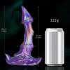 Alien Penis Silicone Pointed Anal Plug Beginner's Harem Masturbator Soft Monster Penis Sex Toy