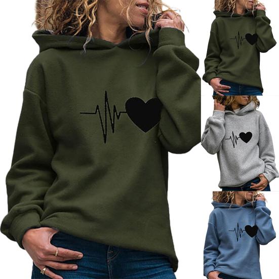 LC Heart Pullover Hoodie