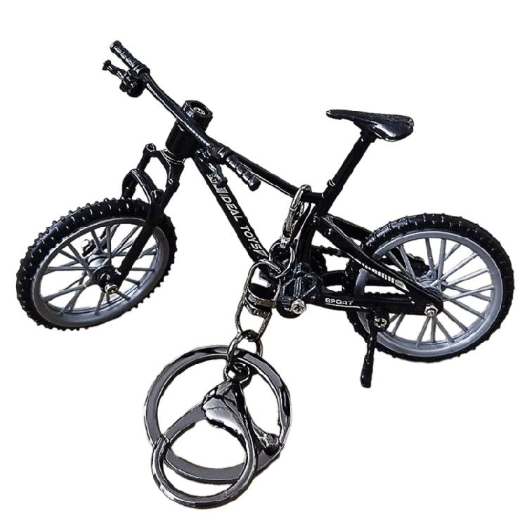 

Personalized Finger Bike Keyring Practical Keyring Accessory Mobile Phone Charm чёрный