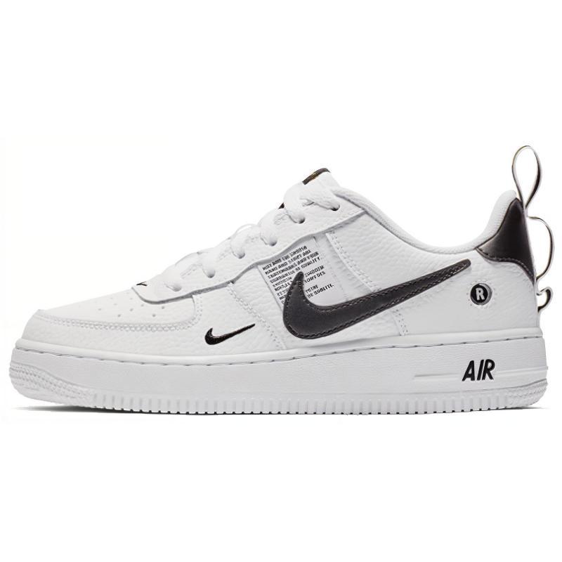 Nike Air Force 1 Low Utility White Black GS Sneakers AR1708-100