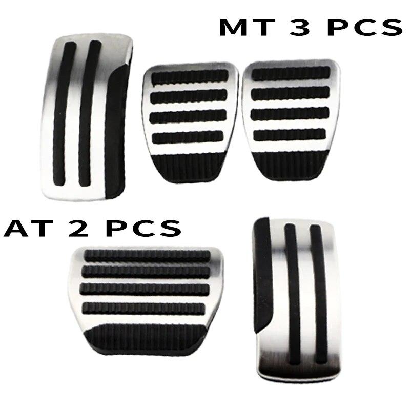 My Good Car for Nissan X-trail T31 ROGUE Qashqai J10 Teana Altima Car Stainless Steel Pedal Cover Parts