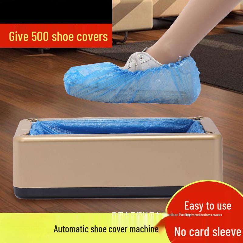 Shoe Cover Machine: Fully Automatic Smart Disposable Indoor Step-On Film Sleeve Foot Cover