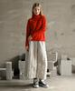 Waiowai Ribbed Turtleneck Knit_Red