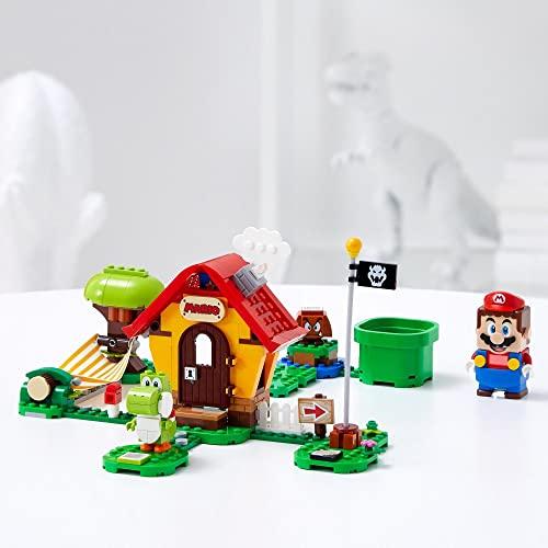 LEGO Super Mario Yoshi and Mario House 71367, Toy, Video Game, House, for Boys and Girls, Ages 6 and Up