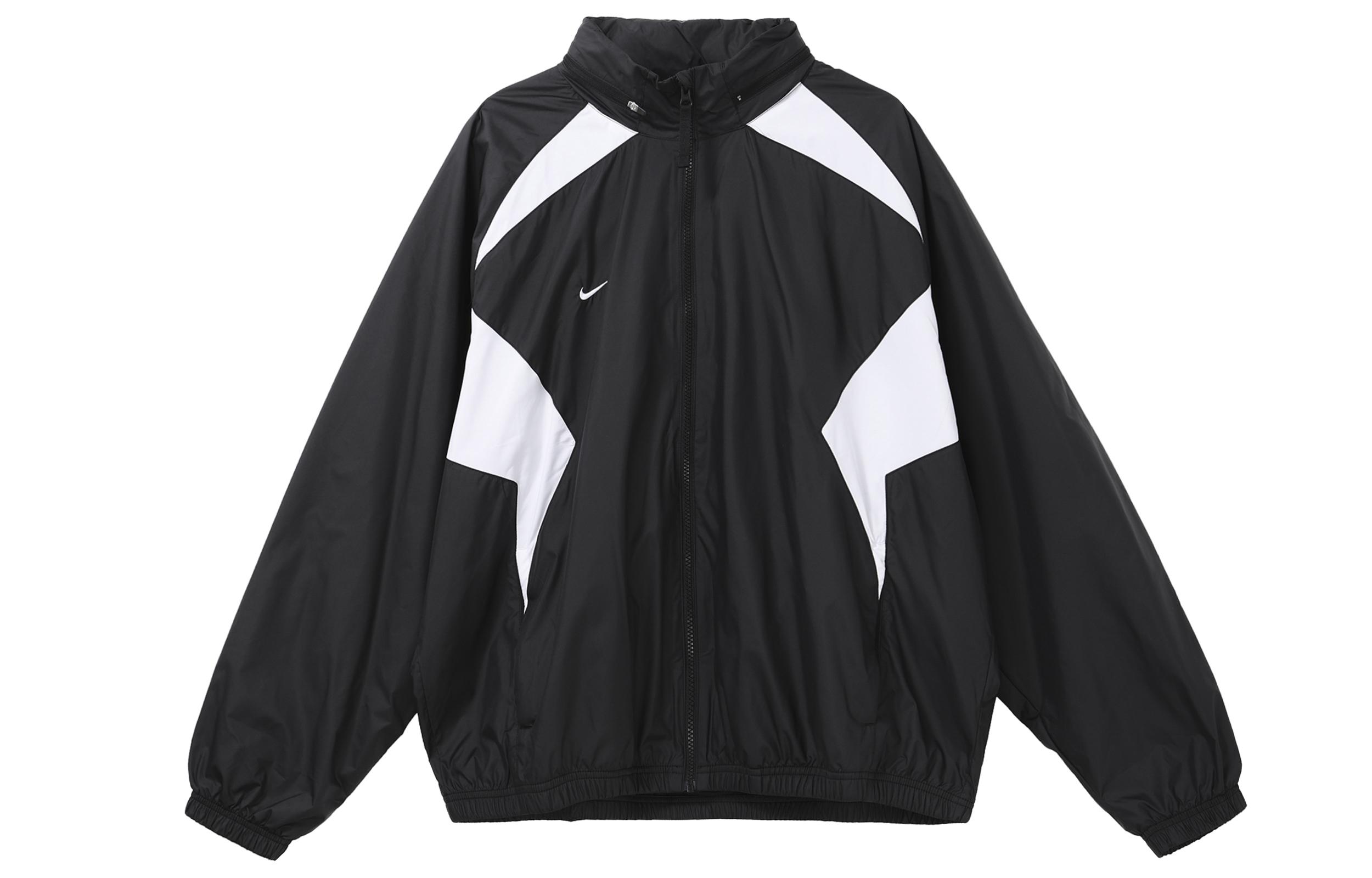

Nike Jackets Men s Black Stand Collar Moderate Other FB6571-010 M