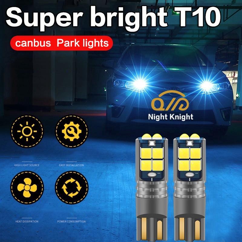 Nacht knight 2 stücke Auto T10 W5W Led-lampe 10 SMD Leselampe Umrissleuchte Höflichkeit Karte Tür Nummernschild Lampen Standlichter