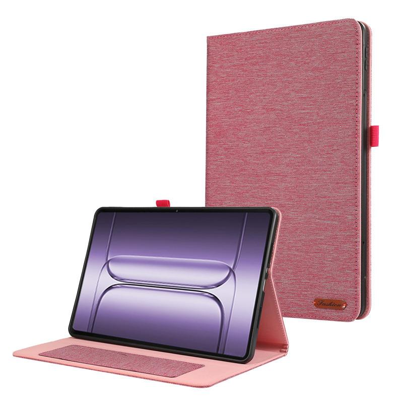 Funda For Oneplus Pad 3 Case Soft Fabric Flip Stand Tablet Shell For Coque One Plus Pad 3 / OPPO Pad 4 Pro 13.2 Inch Case Cover For Oneplus Pad 3 детские розовый