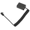 NPFW50 DC Coupler Full Decoding Dummy Battery Power Cable Adapter with Spring Connection Line for Sony A7 A7R A7S A7II