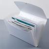Durable A4 Organ Folder Plastic Organize Artifacts File Folders Portable Versatile Test Paper Storage Tool for Schoolwork Office