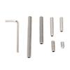 Pool Cue Weight Screws 0.2oz 0.4oz 0.5oz 0.8oz 1.0oz 1.5oz Billiards Cue Stick Weight Bolts Set Universal Fit for Mezz