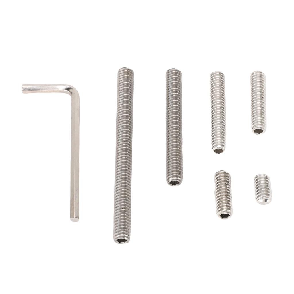 Pool Cue Weight Screws 0.2oz 0.4oz 0.5oz 0.8oz 1.0oz 1.5oz Billiards Cue Stick Weight Bolts Set Universal Fit for Mezz
