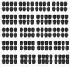 160 Pcs Black Color Clarinet Mouthpiece Patches  For Saxophone Performance