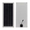 20W Solar Panel Battery Charger Portable Solar Panel Trickle Charging Kit for Car Automotive Motorcycle RV
