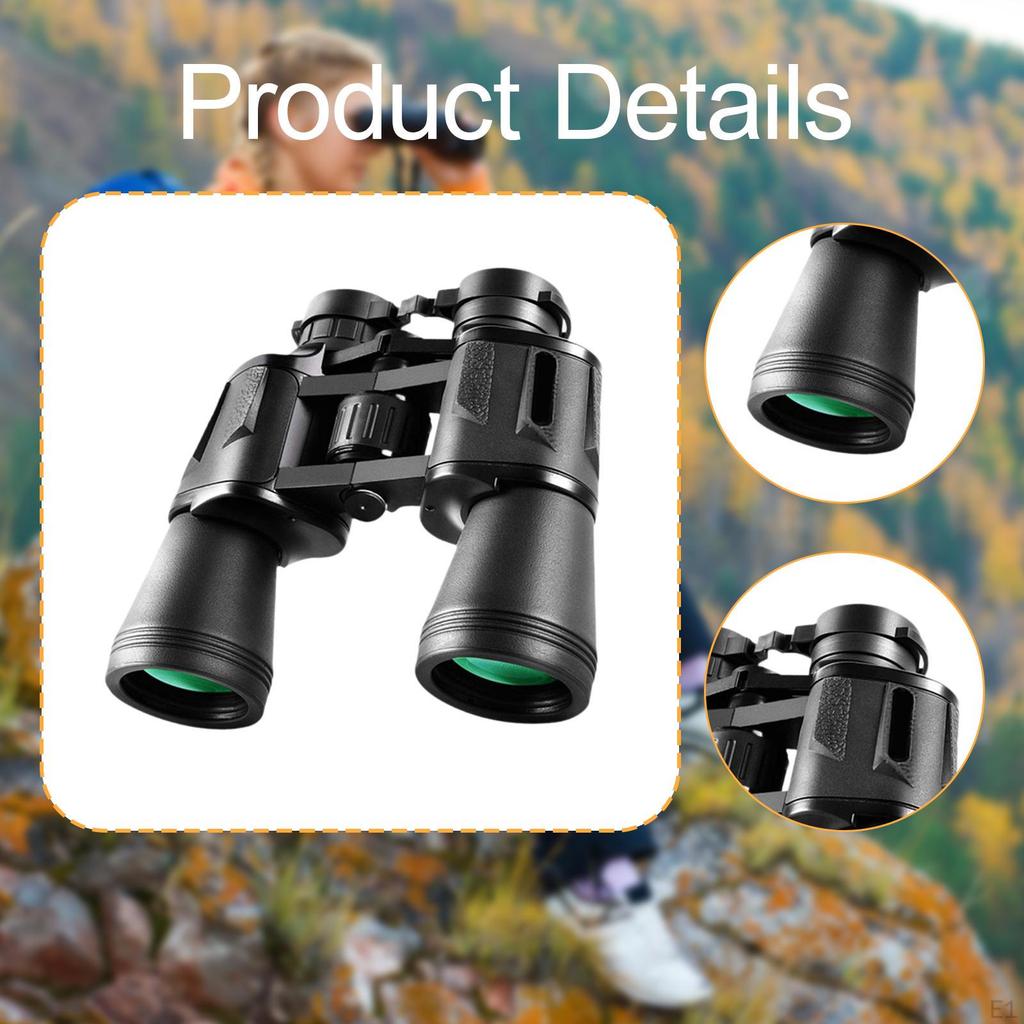 20x50 Binoculars for Adults Birthday Gifts Men Versatile High Powered with Low Security