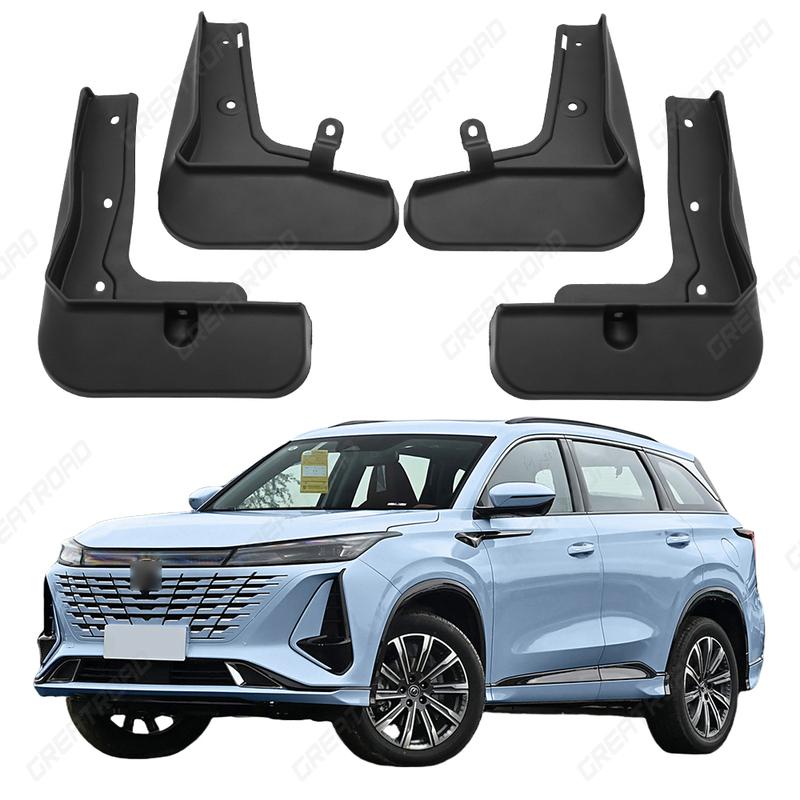 4Pcs Durable ABS Mud Flaps For Changan CS75 PLUS -2024 Car Mud Flaps Fender Guards Easy tall Auto Accessories