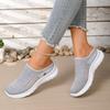 Women's Slip-on Breathable Mesh Casual Shoes - Lightweight, Non-slip Walking Footwear