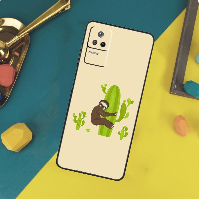 

Cacti Sloths Case For Xiaomi 13 14 15 Ultra 11T 12T 13T 14T Pro POCO X7 Pro X3 X5 X6 F5 F6 M6 Pro Funda POCO X7