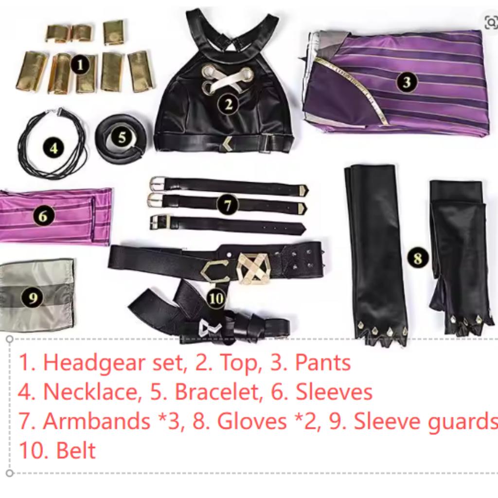 Halloween Cosplay Costume LOL Coswear League Of Legends Battle Of Two Cities Jinx Cosplay Costume Game Anime Game Cos