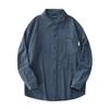 American Vintage Corduroy Shirts Men's Autumn and Winter New Long Sleeve Casual Thickened Cargo Outerwear Foreign Trade Men's Shirt