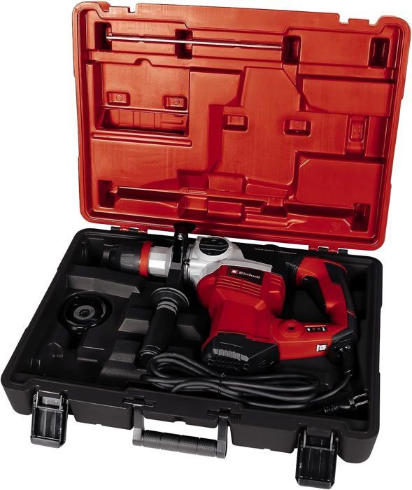 Einhell marteau perforateur te-rh 38 3f (1 050 w, force de frappe de 9 j, mandrin sds max, butée de profondeur en métal)